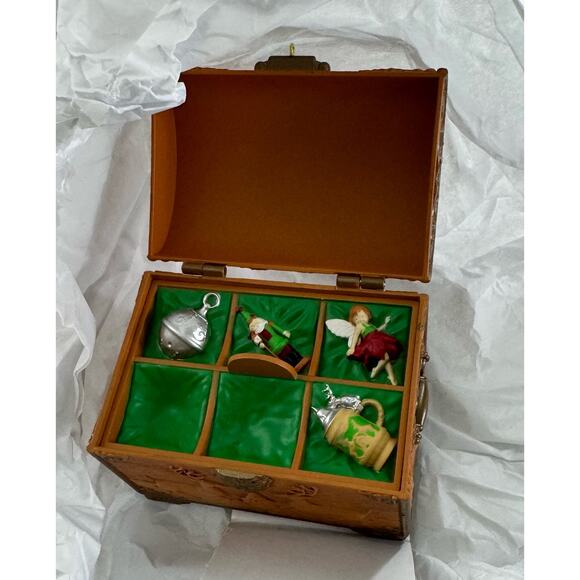 Hallmark Keepsake Ornament Club Santa's Ornament Treasures 2023 - Picture 5 of 5